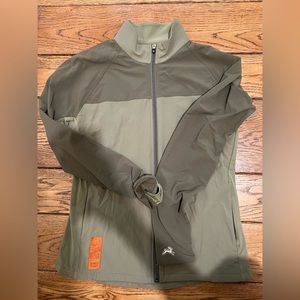 Tracksmith off road division mens medium M full zip running jacket like new